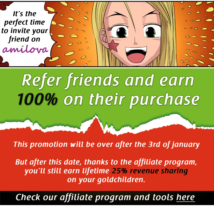 Christmas special promotion : Earn 100% bonus on your godchildren