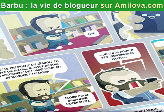 Lire et découvrir Barbu : La vie de blogueur sur Amilova