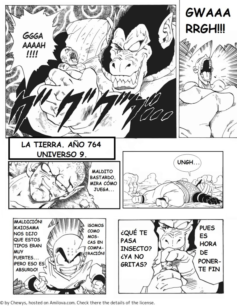 DBM U3 & U9: UNA TIERRA SIN GOKU - Acción : Lectura gratuita de Mangas