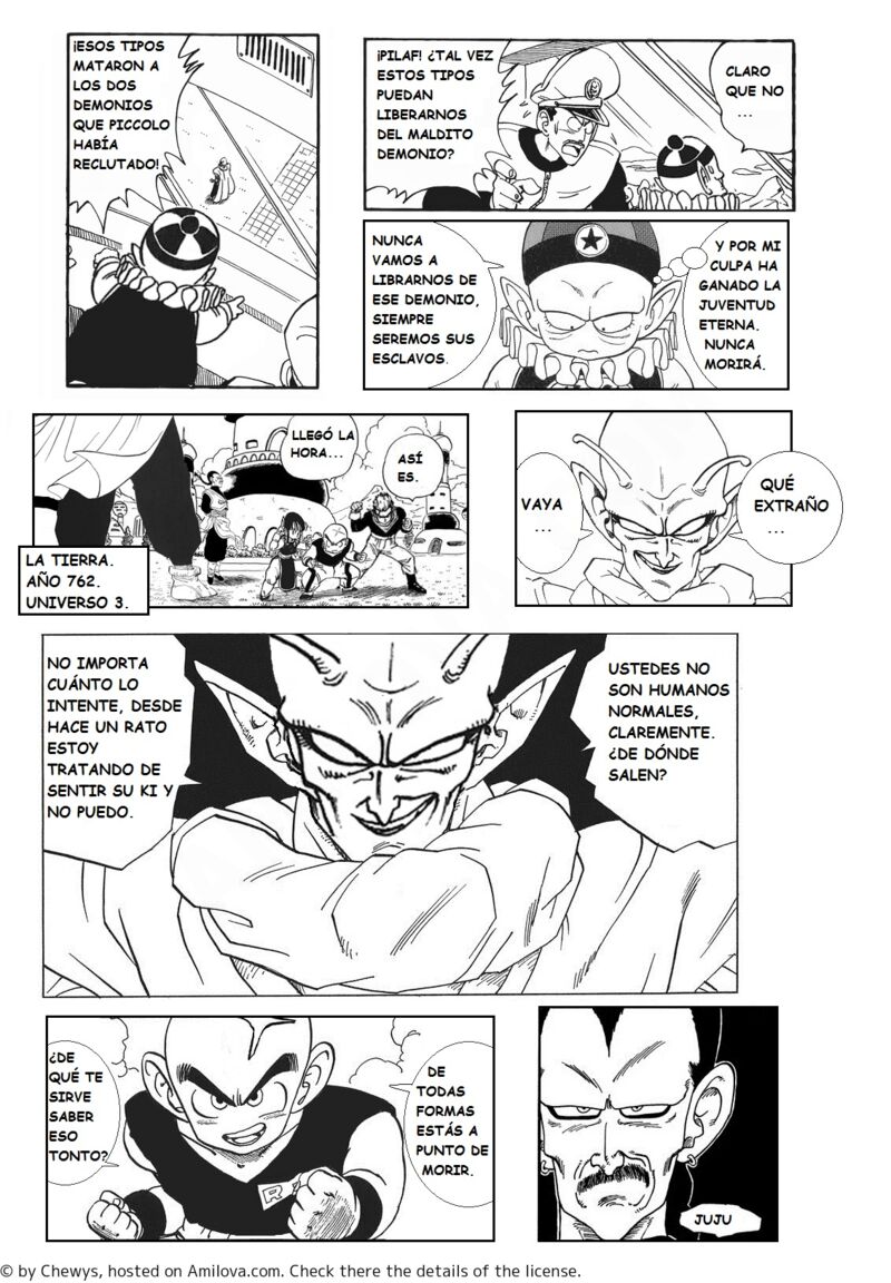 DBM U3 & U9: UNA TIERRA SIN GOKU - Acción : Lectura gratuita de Mangas